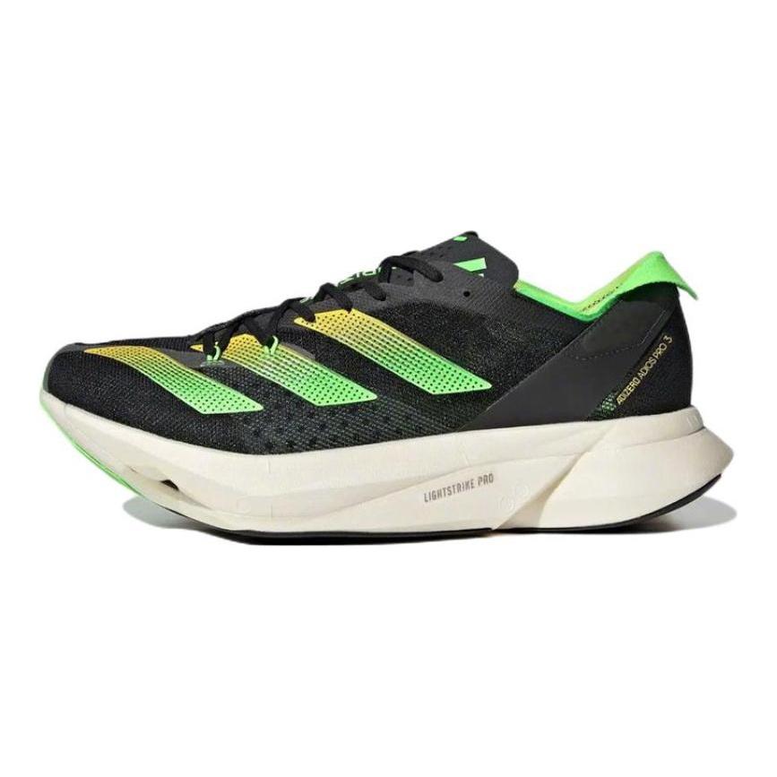 adidas Кроссовки Adios Pro 3 Black Beam Yellow Solar Green GX6251