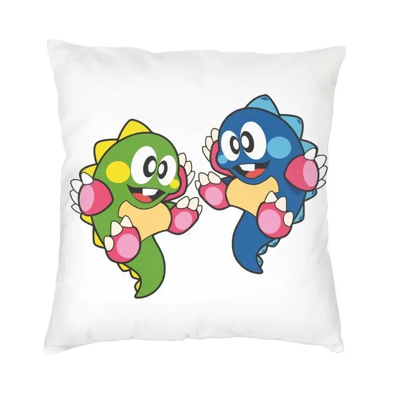 Puzzle Game Bubbles Bobble Cushion Covers Soft Velvet Nordic Throw Pillow Case Home Decoration