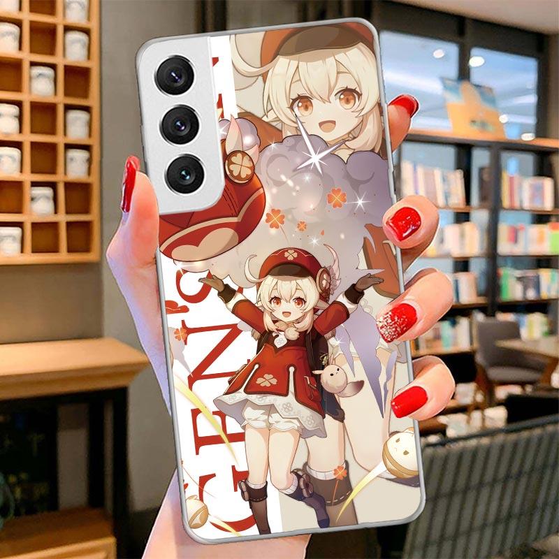 Genshin Impact Anime Cover Phone Case For Samsung Galaxy S26 S25 Edge S24 Ultra S23 S22 Plus S21 S20 FE Soft Fundas Shell Galaxy