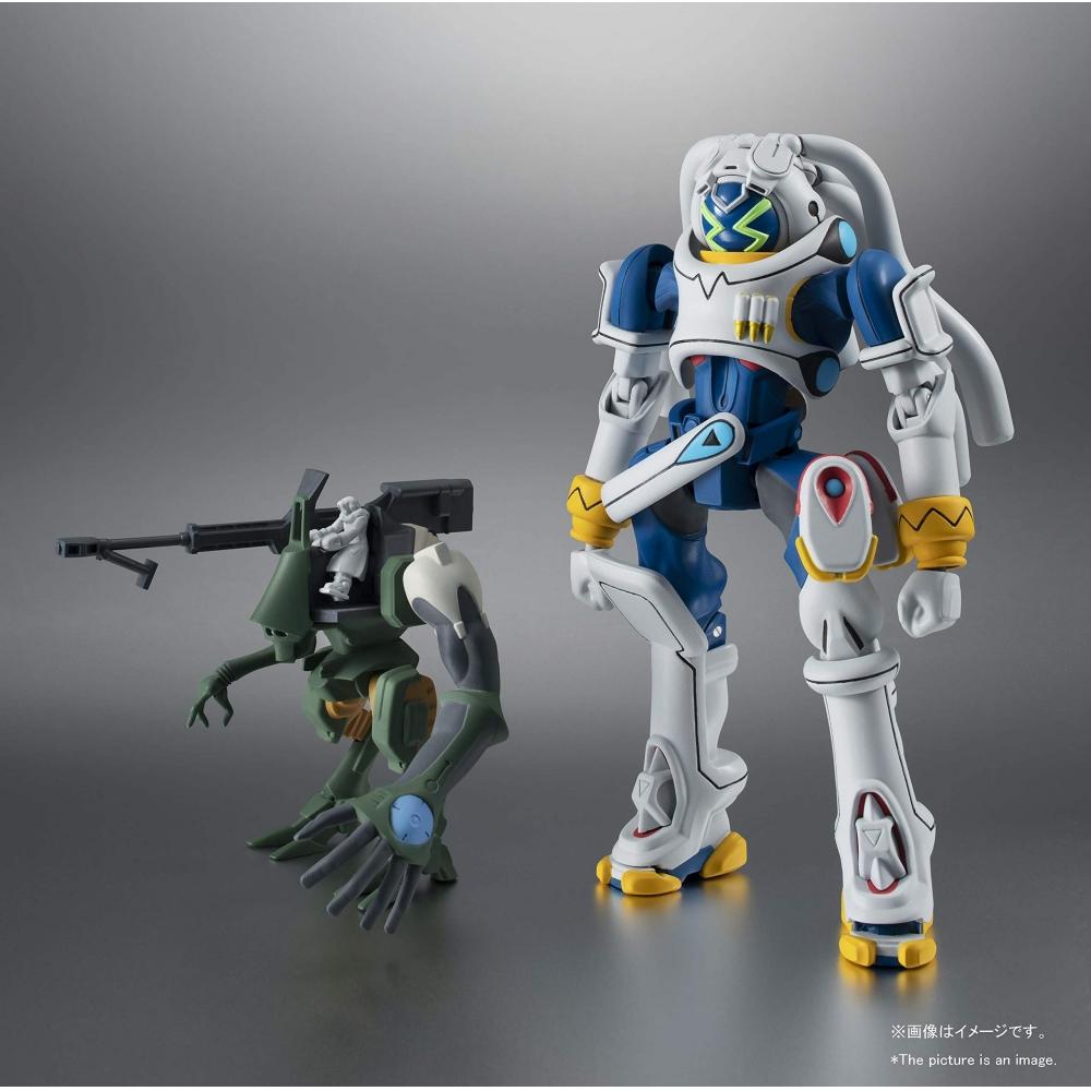 ROBOT Spirits OVERMAN King Gainer King Gainer & Gachiko примерно 130 мм ABS&PVC&PET окрашенная подвижная фигурка