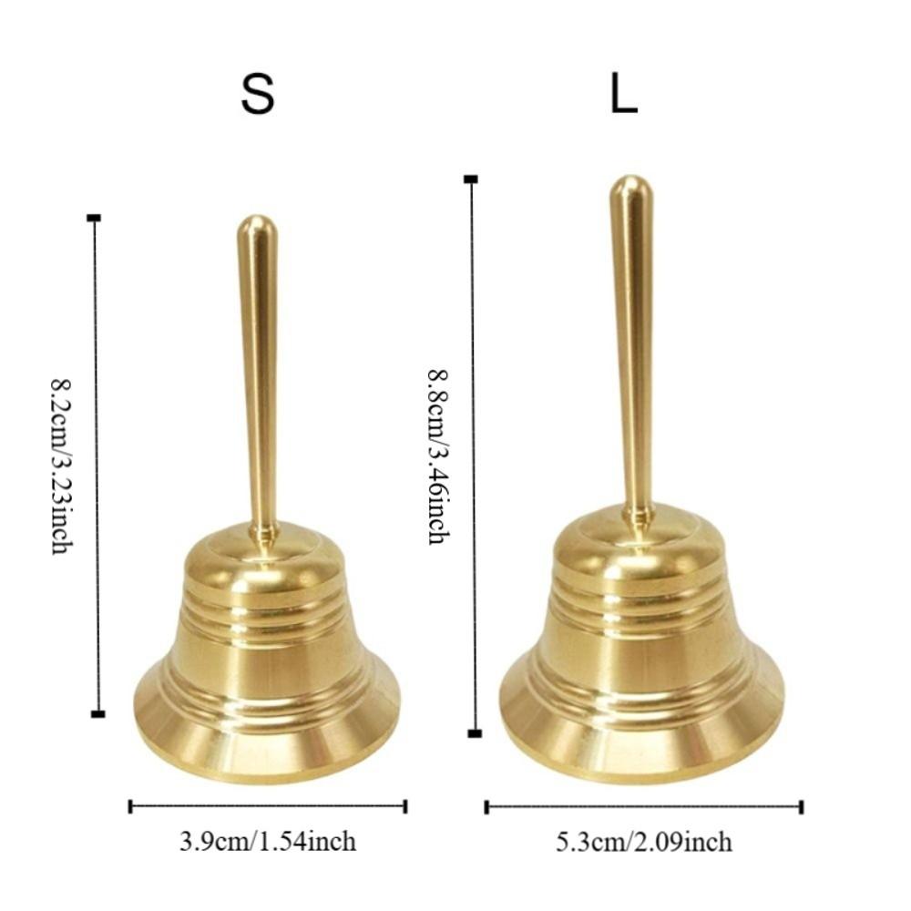 with Bell Clapper Hand Bell Polishing Service Calling Bell Exquisite Dining Bell Reception