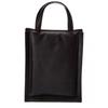 Salvatore Ferragamo Ferragamo Viva Bow Mini Leather Tote Black