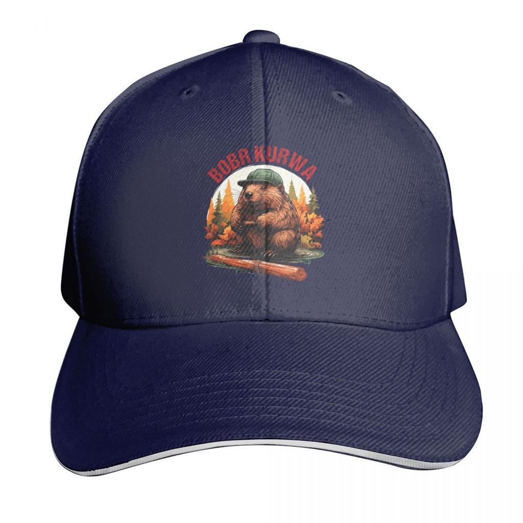 Bobr Kurwa Bober Beaver Cap Fashion Casual Baseball Caps Adjustable Hat Hip Hop Summer Unisex Baseball Hats Polychromatic