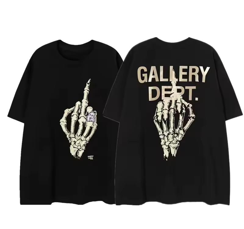 Bone Middle Finger Logo High-end Fashion Brand T-and kids tshirt Cotton Graphic Tee Men Women Summer Streetwear