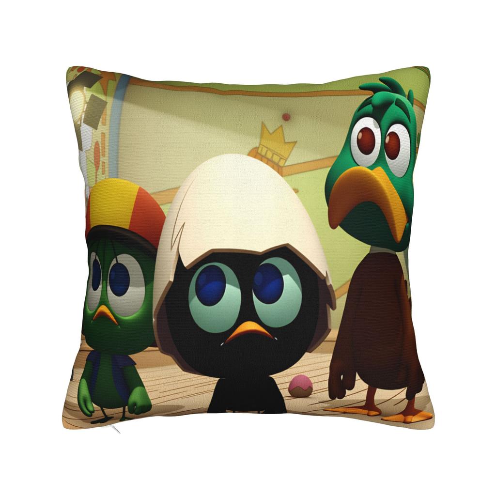Cartoon C-Calimer Pillow Cover Retro Trendy Pillow Case For Sofa Home Decor Soft Pillowcases Gift Idea