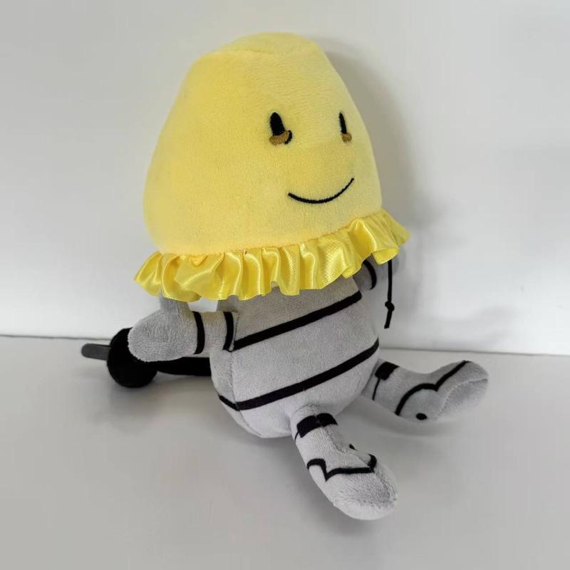 New Regretevator Lampert Plush Toy Soft Stuffed Game Character Doll Tough Guys Wear Pink Figure Pillow Fans Gift for Kids birthday Home Decoration