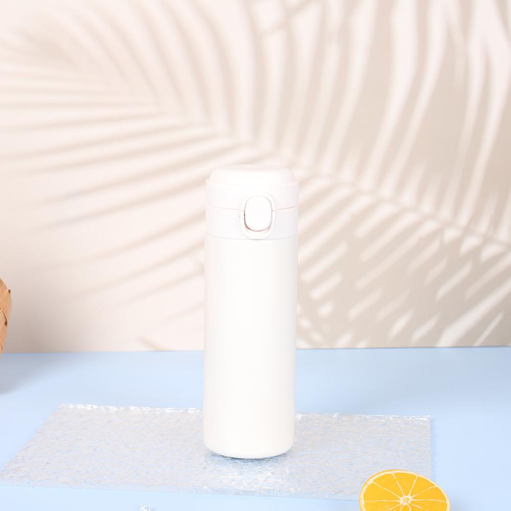 320ML Stainless Steel Thermal Mug Office Home Thermos Cup Bouncing Cover Vacuum Flask Thermos Cup Coffee Tea Milk Thermo Bottle