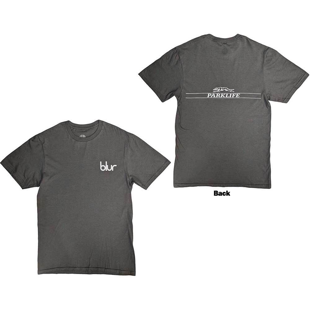 Blur Pocket Blur Parklife T-Shirt Grey New Unisex T-Shirt