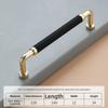 Handmade Wardrobe Door Handles Nordic Cabinet Drawer Knobs Leather Hardware Handle  Multipurpose
