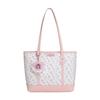 New Disney Strawberry Bear Series PVC Tote Bag, Shopping Bag, Shoulder Bag Women's Pink BMK-72842