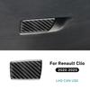 Carbon Fiber Style Interior Sticker for Renault Clio 5 MK5 2020 2021 2022 2023 2024 2025 LHD RHD Interior Panel
