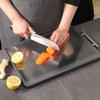 Scratch Resistant Stainless Steel Cutting Board Double Sided Use Kitchen Chopping Block Fruits