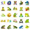 50 New Frog Mix and Match Water Cup Notebook Suitcase DIY Decorative Stickers Waterproof Stickers