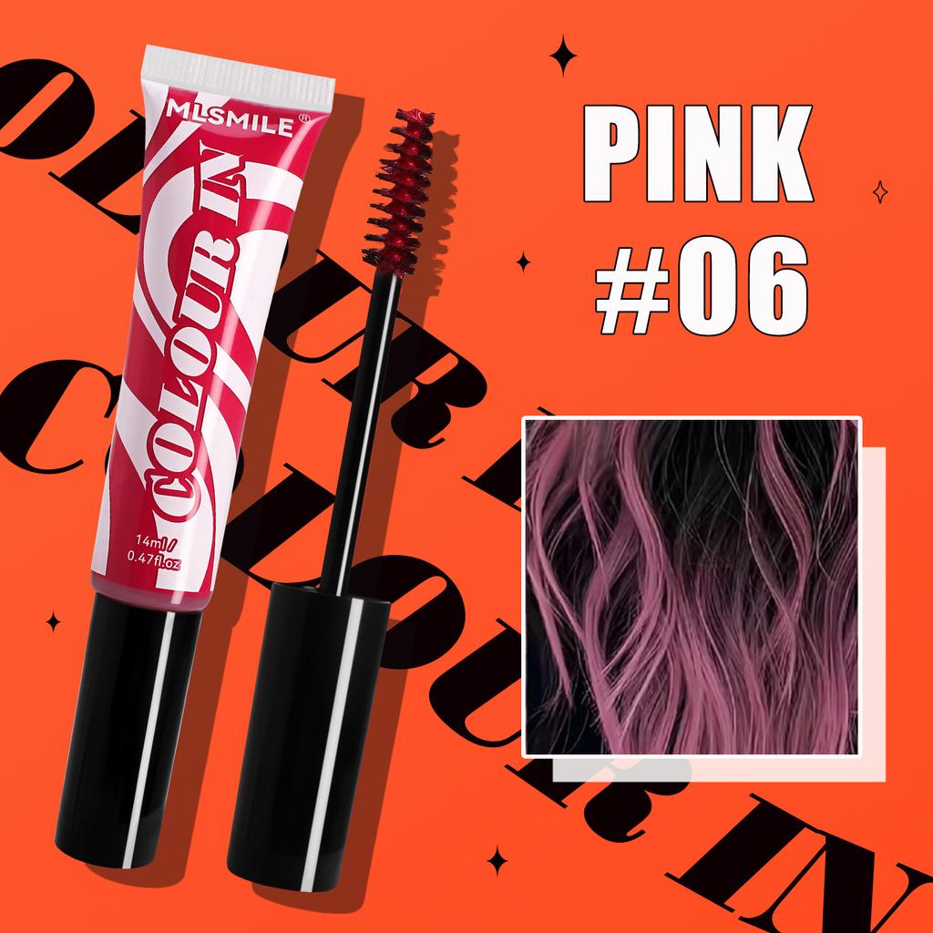 Одноразовая краска для волос красного, желтого и синего цвета, крем для бровей Cos Stage Makeup