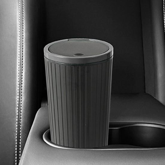 Автомобильный мусорный бак с крышкой Пресс большой емкости Герметичный универсальный внедорожник Грузовик Авто Центральная консоль Подлокотник Коробка для мусора Контейнер для мусора