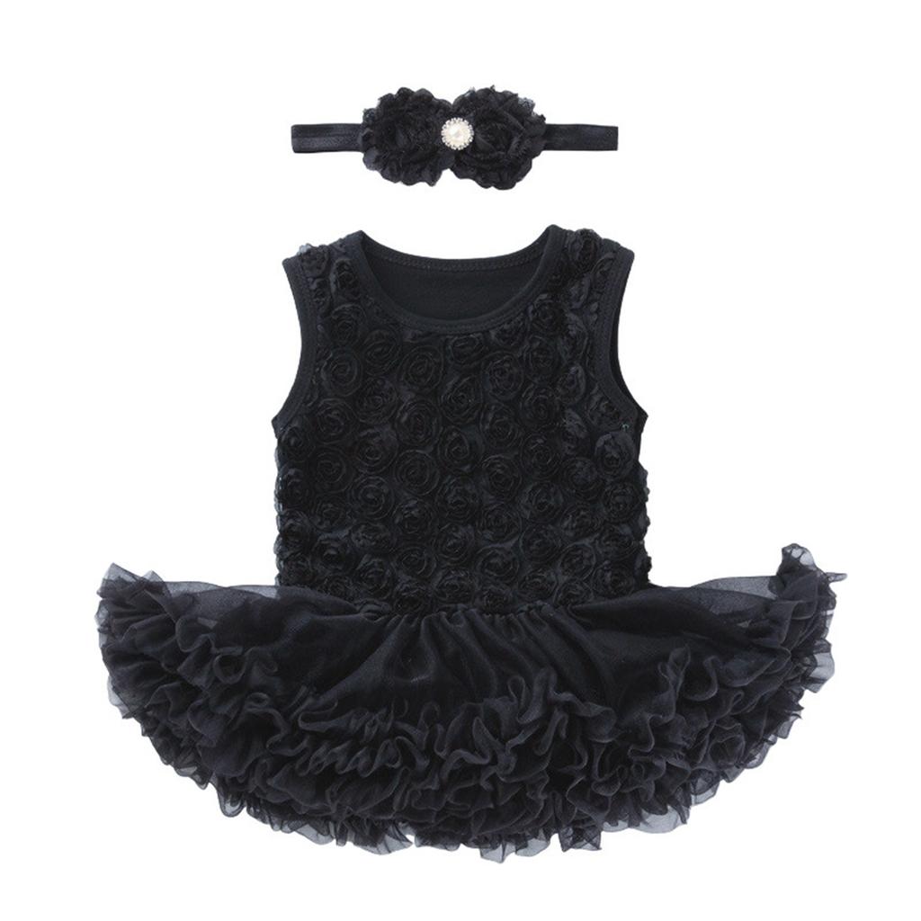 Летнее детское розовое платье принцессы без рукавов для девочек, однотонное, милое платье принцессы