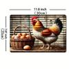 Винтажная жестяная табличка 8x12 Настенный декор Яйцо Кухонное искусство Подарок Бар Ретро