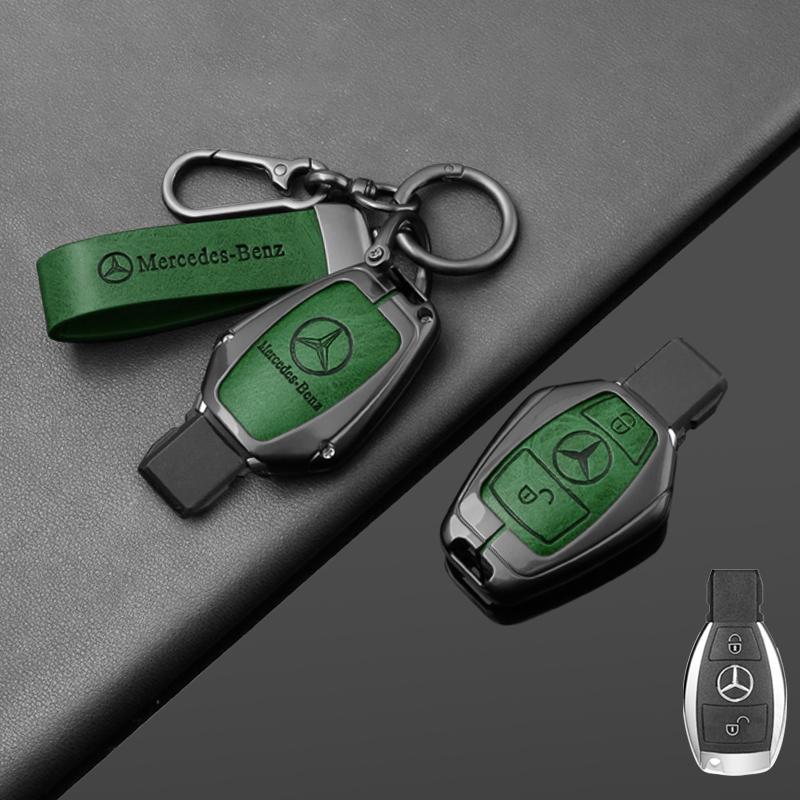D7Car Key Case Cover Protector for Mercedes Benz CLK ML SLK B C E S Class Auto Keychain Accessories Car Styling for Mercedes Benz