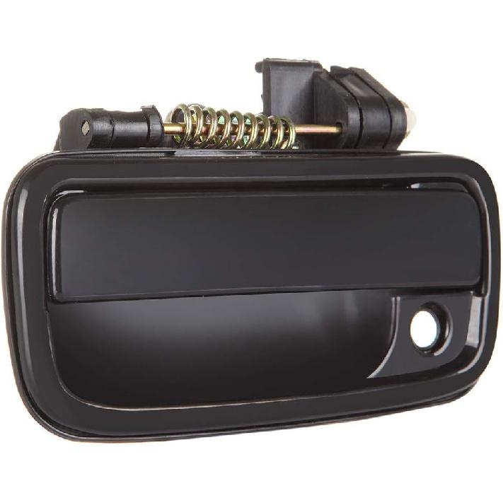 ECCPP Door Handles Exterior Outer Outside Front Driver Passenger Side for Toyota Tacoma 1995 1996 1997 1998 1999 2000 2001 2002 2003 2004 Black(2pcs)