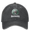 Benelli Racing Мотокроссовый Мотоцикл Мерч Унисекс Бейсболки Мотоцикл Потертые Выстиранные Кепки Классическая Уличная Snapback