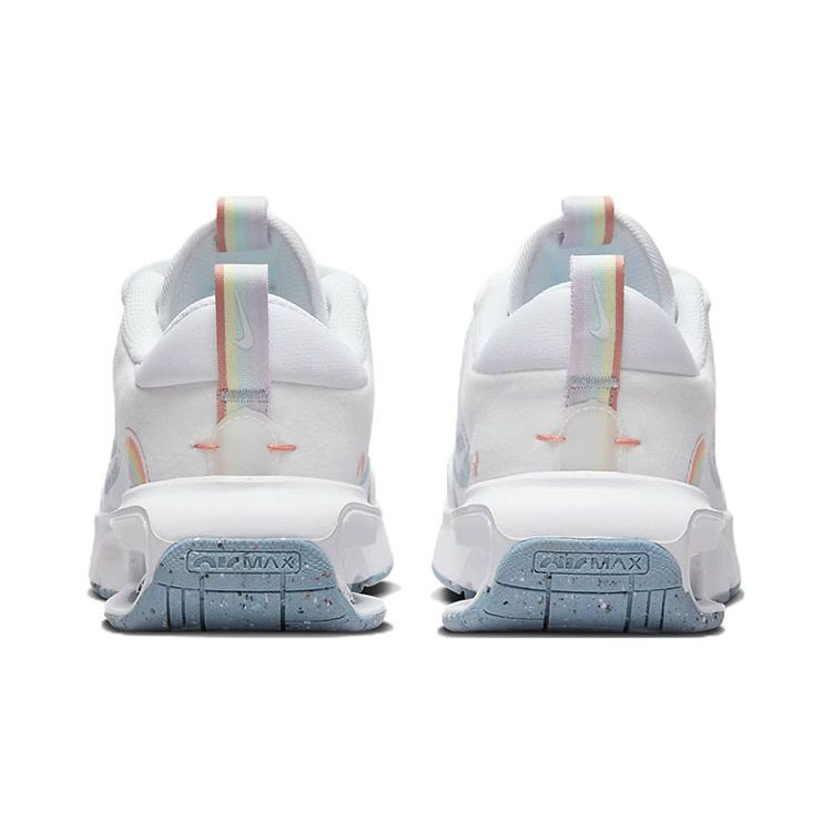 Nike Air Max Interlock SE GS белые потертые синие детские кроссовки Crimson-Bliss Aura DM1211-100