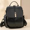 Soft Leather Backpack Women's Shoulder Bag Commuter Large Capacity Backpack