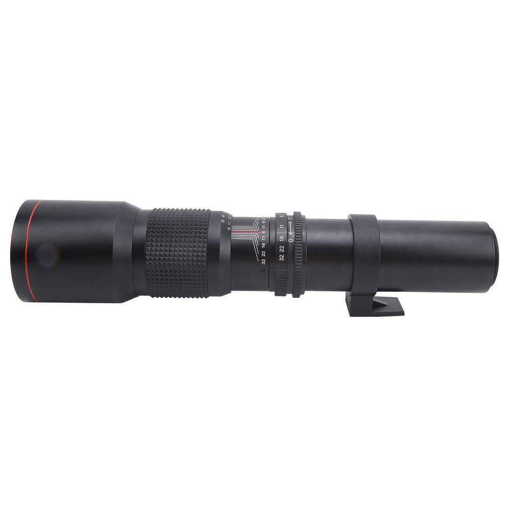 500mm F8‑F32 Super Telephoto Lens Manual Focusing for T2 Mount Prime Lens for Photography
