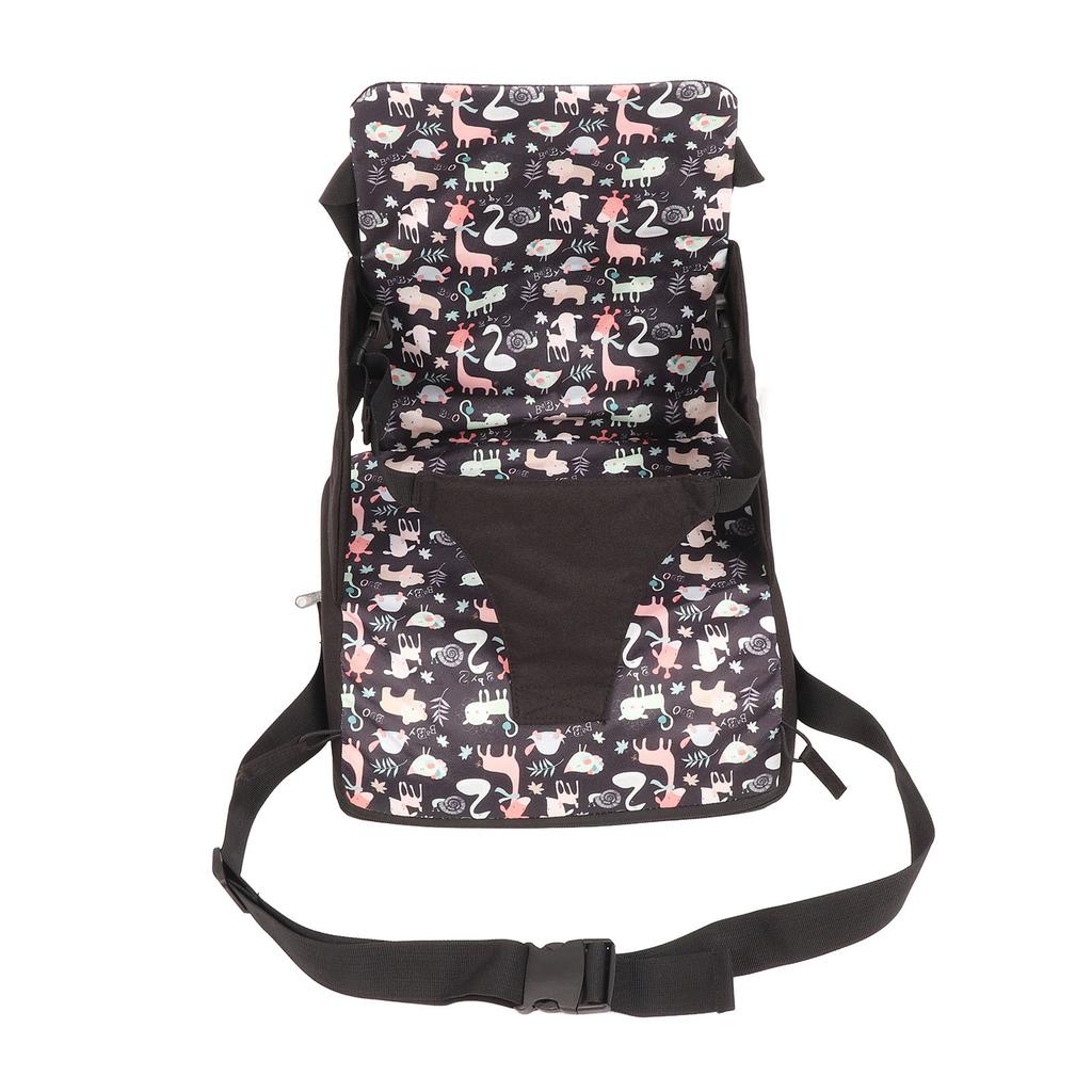 Детский стульчик-бустер, мультяшный портативный складной стульчик-бустер для малышей, для ужина с жирафами