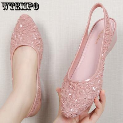 Сандалии для женщин Летние нескользящие остроносые туфли Простые повседневные туфли