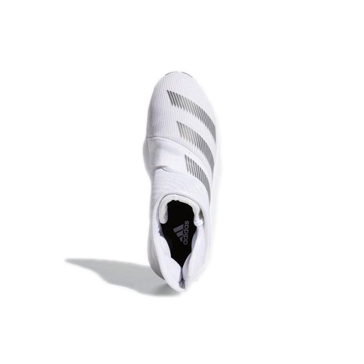 adidas Harden B/E 3 Круглый носок Липучка Прочные Средние Баскетбольные кроссовки Мужские баскетбольные кроссовки Белые EF8769