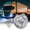 2PCS Dual Revolution Watermelon Lights Semi Truck Lights LED Star Water Melon LED Marker Under Glow Lights For Truck