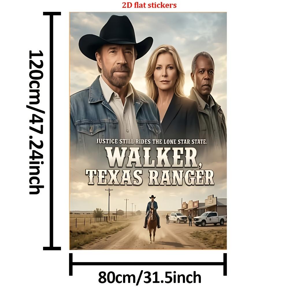 Персонализированное 2D Вестерн-сериал о преступлениях W-Walker Texas Ranger Сезоны Драма 1 шт. Печатное фланелевое одеяло, Подходит для всех сезонов,