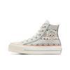 Chuck Taylor All Star Lift High Día De Muertos 2024 унисекс кроссовки кремовый Egret Infinity-Pool A12439C