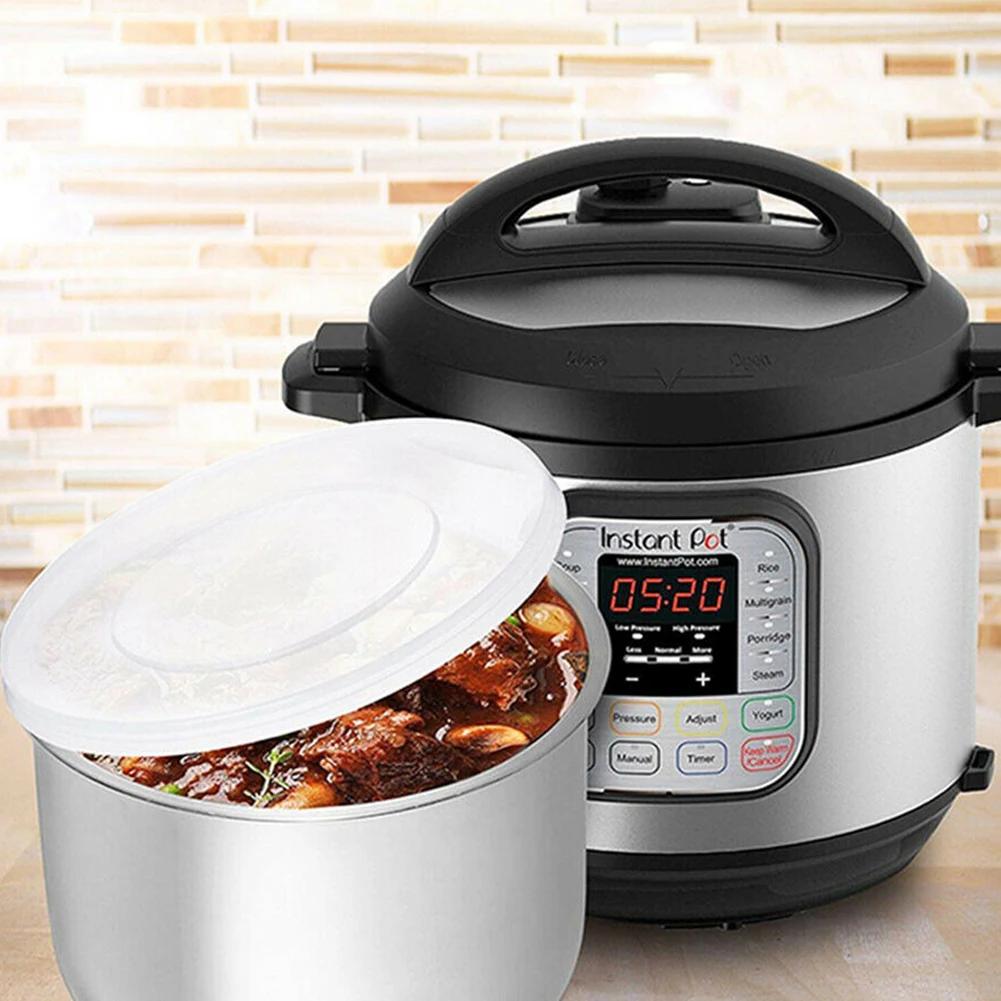 Силиконовая крышка для мультиварки InstantPot 5, 6 кварт Герметичная крышка для сохранения свежести продуктов и удержания тепла во время приготовления