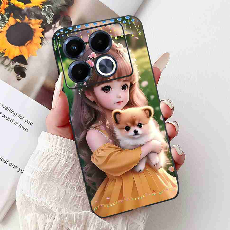 Защитный чехол для телефона для Infinix Note 40 5G Милый чехол с кошкой X6852 Силиконовый мягкий чехол для Infinix Note 40 Note40 5G Fundas Capa