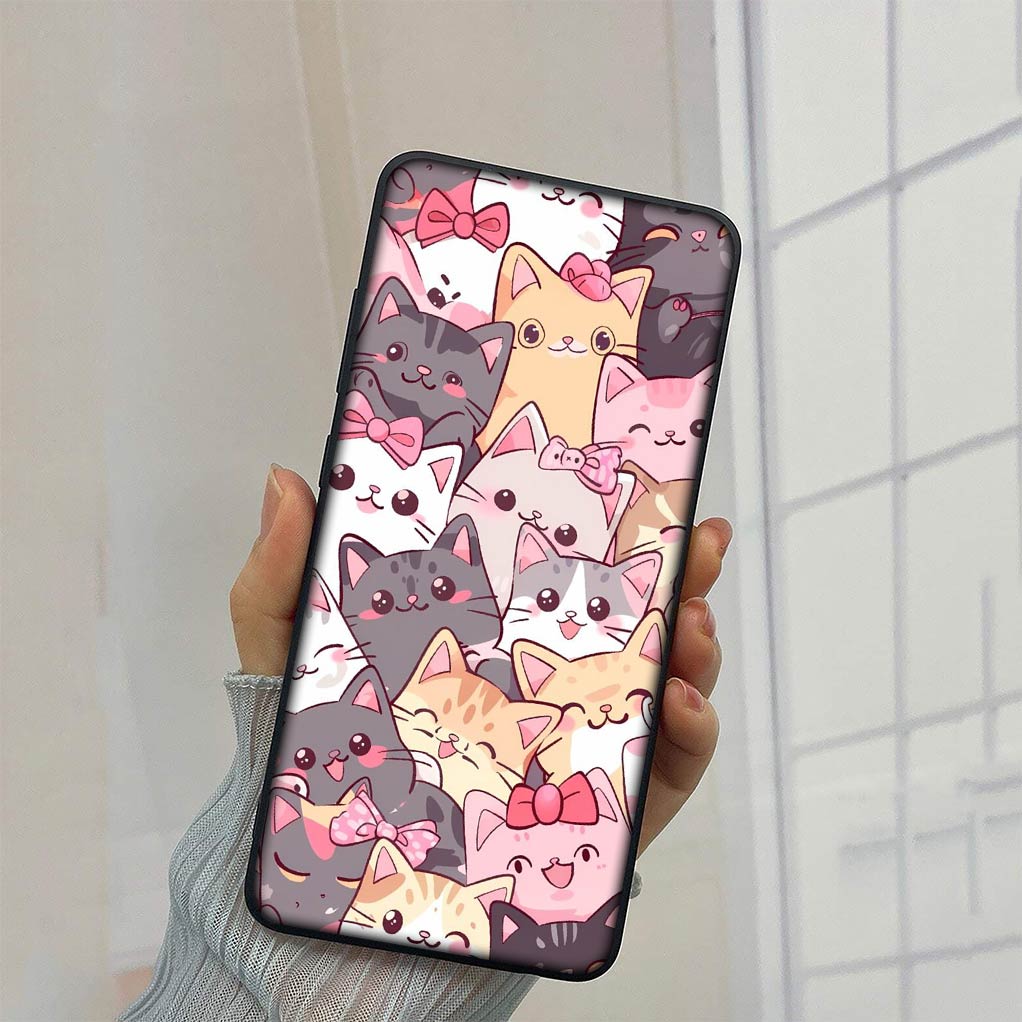 Мультяшный котенок Кошка Мяу Аниме Силиконовый чехол для телефона Huawei Nova 3i 3 5t 2i Mate 10 20 P20 P30 Pro 2 Lite Мягкий чехол
