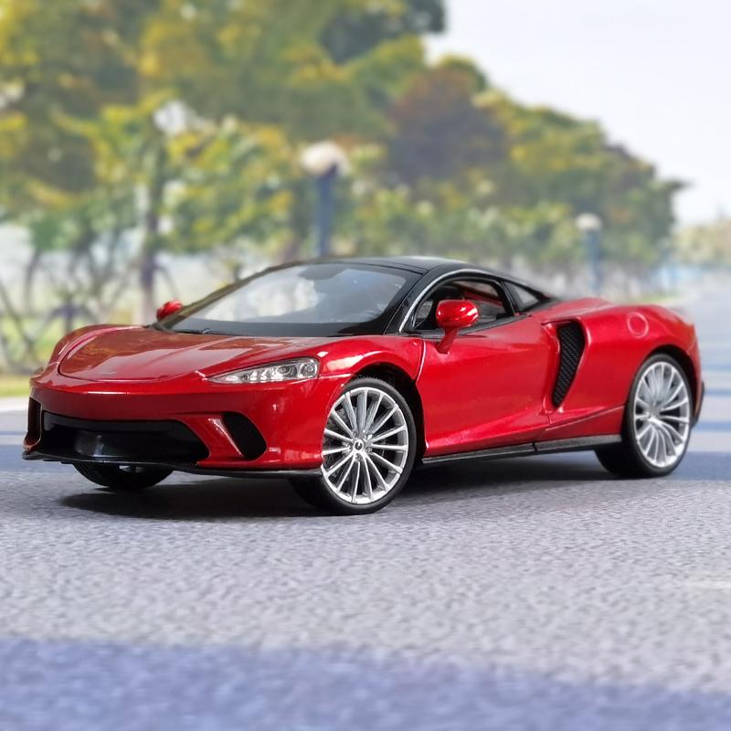 WELLY 1/24 McLaren GT Alloy Sports Car Model Diecasts Metal Scale Car Model Simulation Collection Children's Toy Vehicles Gift