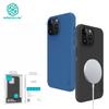 NILLKIN Магнитный чехол Super Frosted Shield Pro для iPhone 15 Pro, тонкий матовый TPU + PC, противоударный чехол с защитой от отпечатков пальцев