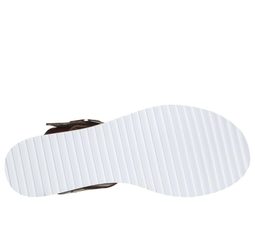 Сандалии Skechers Коричневые Веганские Bobs Desert Kiss Sunny Flair