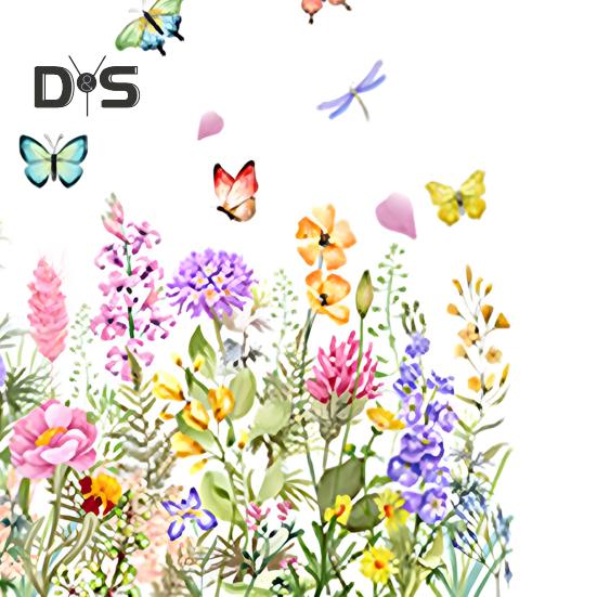 Красочные цветочные наклейки на окна, двухсторонние статичные наклейки на окна, цветочные узоры, весенние наклейки на окна для декора дома, спальни, офиса