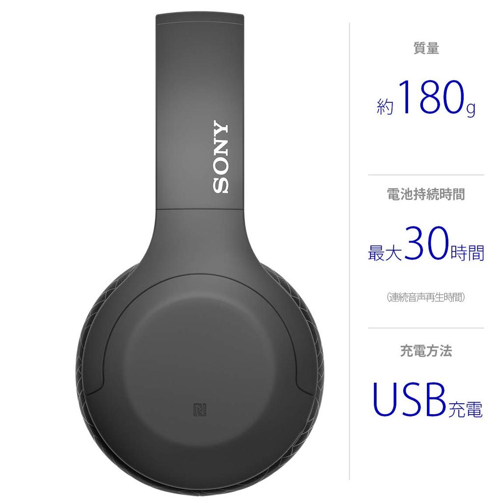 Sony Wireless Headphones High Resolution Compatible Amazon Alexa Installed Bluetooth Up To 30 Hours of Continuous Playback High Resolution Equivalent