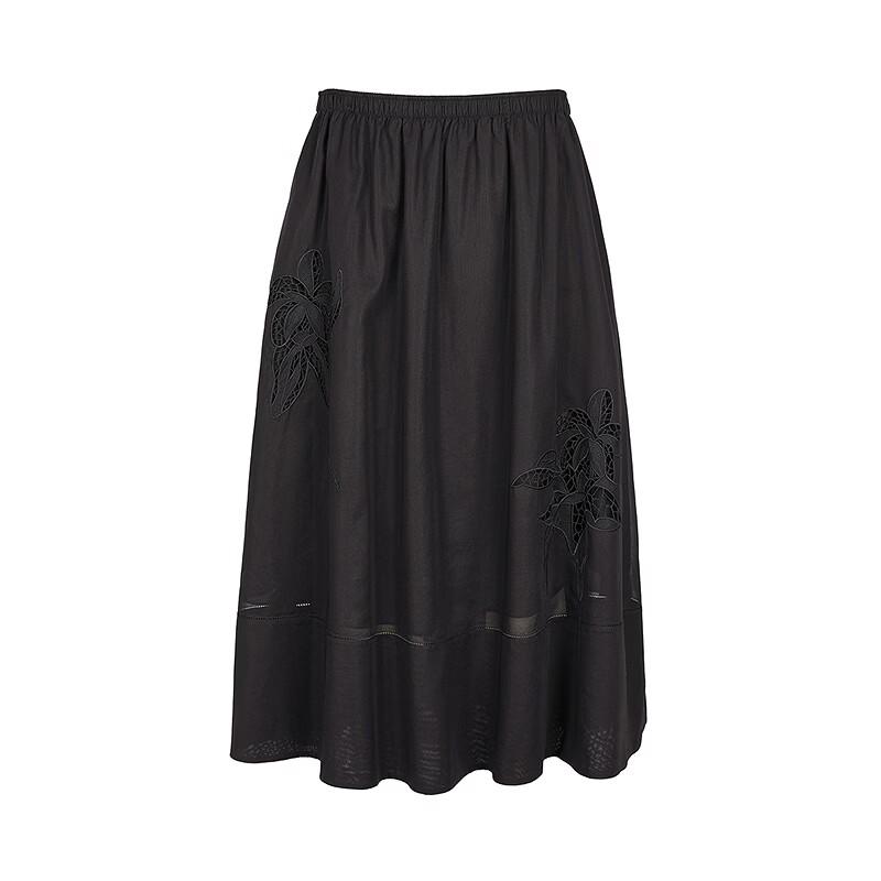 LESS 2026 Summer A-line Long Skirt