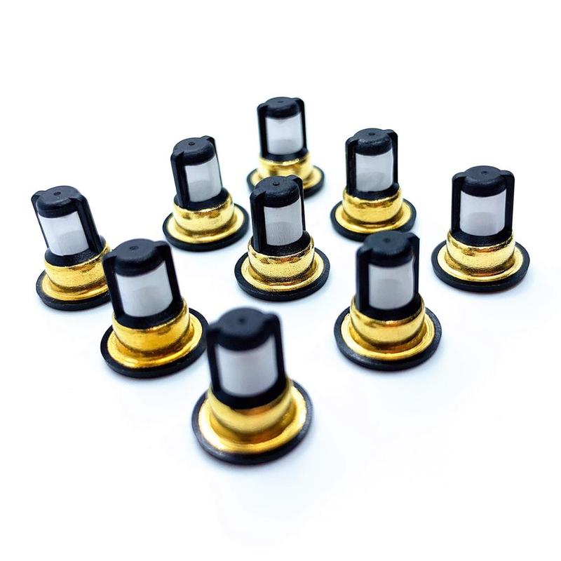 TOP quality 200pieces fuel injector filter for NISSAN cars (11.2*10.3*4.5mm,AY-F1016A)
