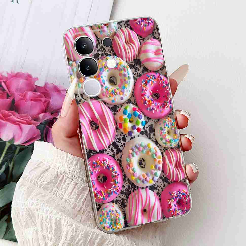 For Vivo Y29 4G Case Cute Couple Cat Butterfly Cover Soft Silicone Phone Cases For Vivo Y 29 Y29 4G Fundas Coque 6.68"