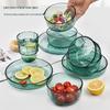 Shanzhongshan Elegant Glass Dinnerware Gift Set