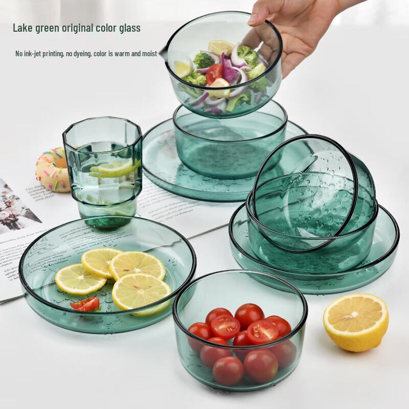 Shanzhongshan Elegant Glass Dinnerware Gift Set