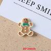 Craft Flat Back Colored Resin Cabochon Charms Christmas Holiday DIY Accessories for Souvenirs Artificial Style