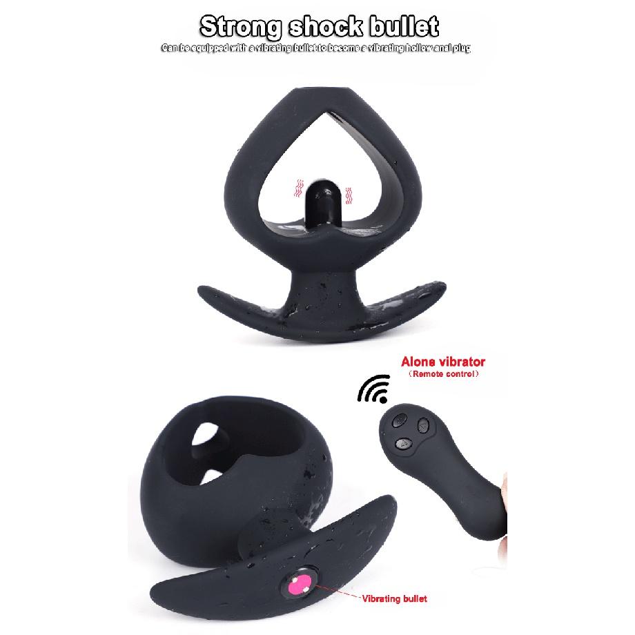 Полая анальная пробка с краном для мытья ануса, чистки влагалища, клизма, фаллоимитатор XL, секс-игрушки, силиконовая Анальная пробка, беспроводная