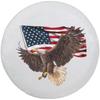 Американский Орел Флаг США Чехол на запасное колесо Водонепроницаемая ПВХ Кожаная Колесо