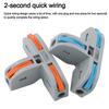 Universal Compact Quick Terminal Block T Type Push-in Terminal Blocks  Electrical